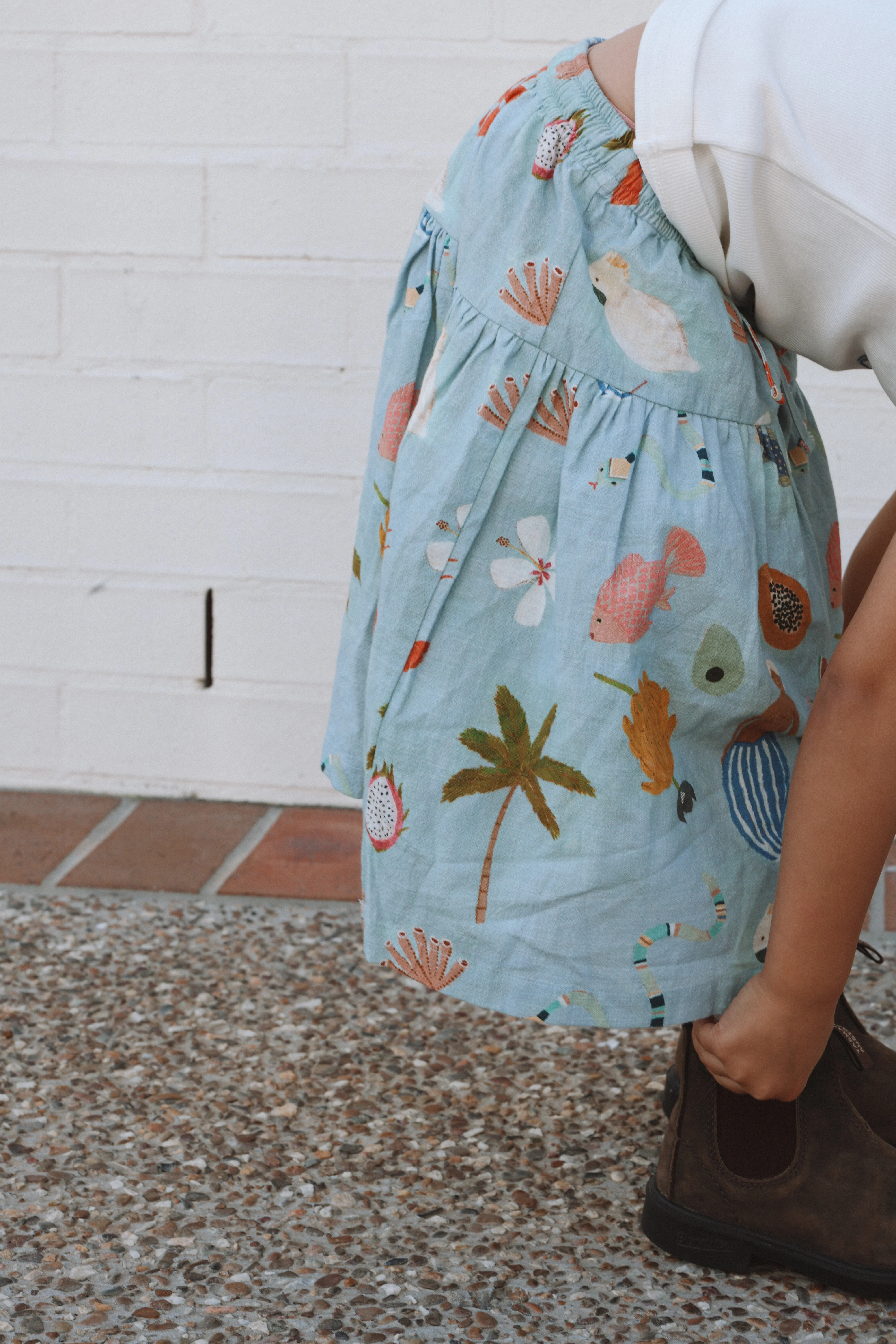 BY THE SEA MIDI SKIRT - Image 5