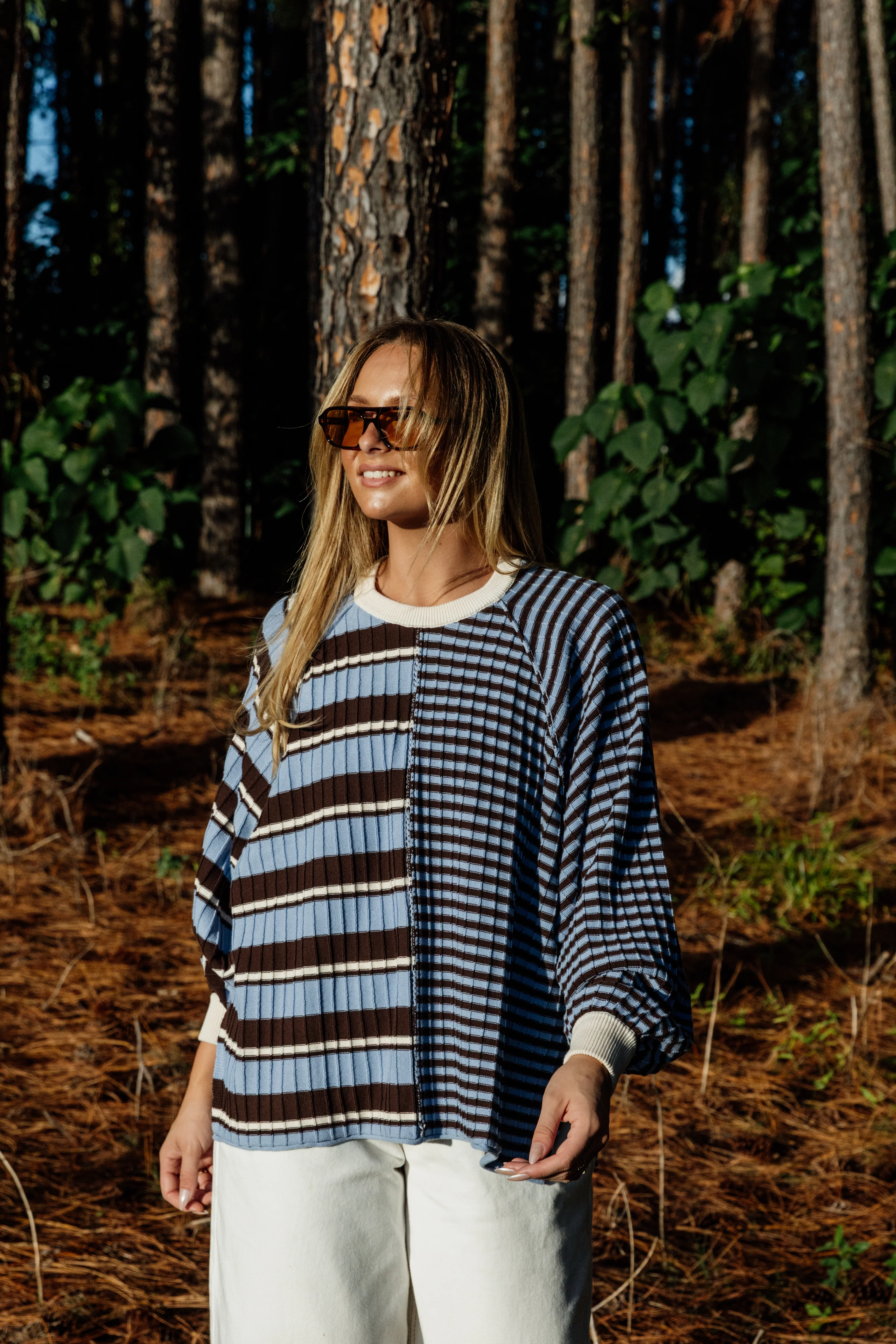 DUSTY RUN KNIT TOP