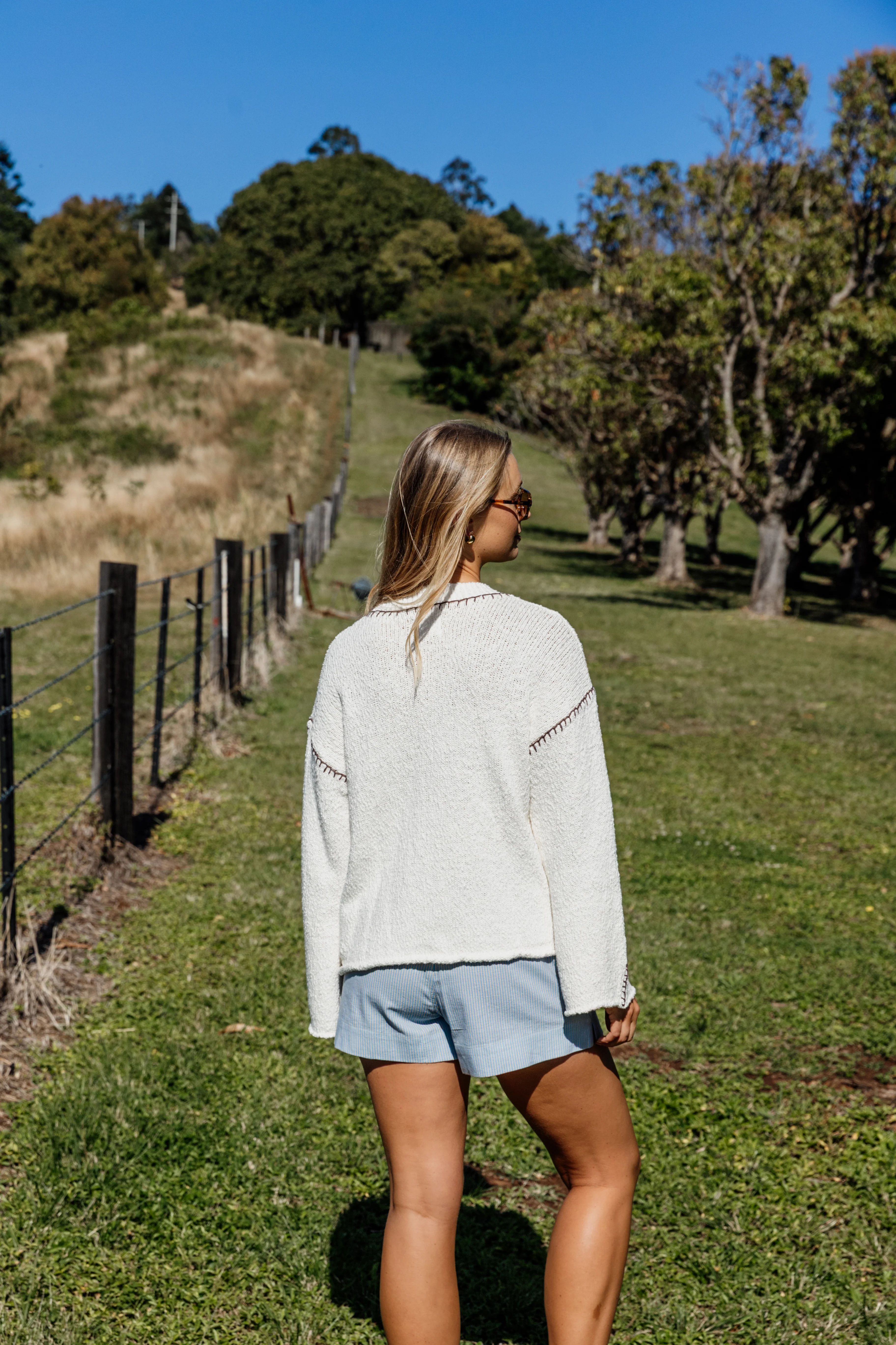 ECLIPSE BOUCLE KNIT MILK - Image 3