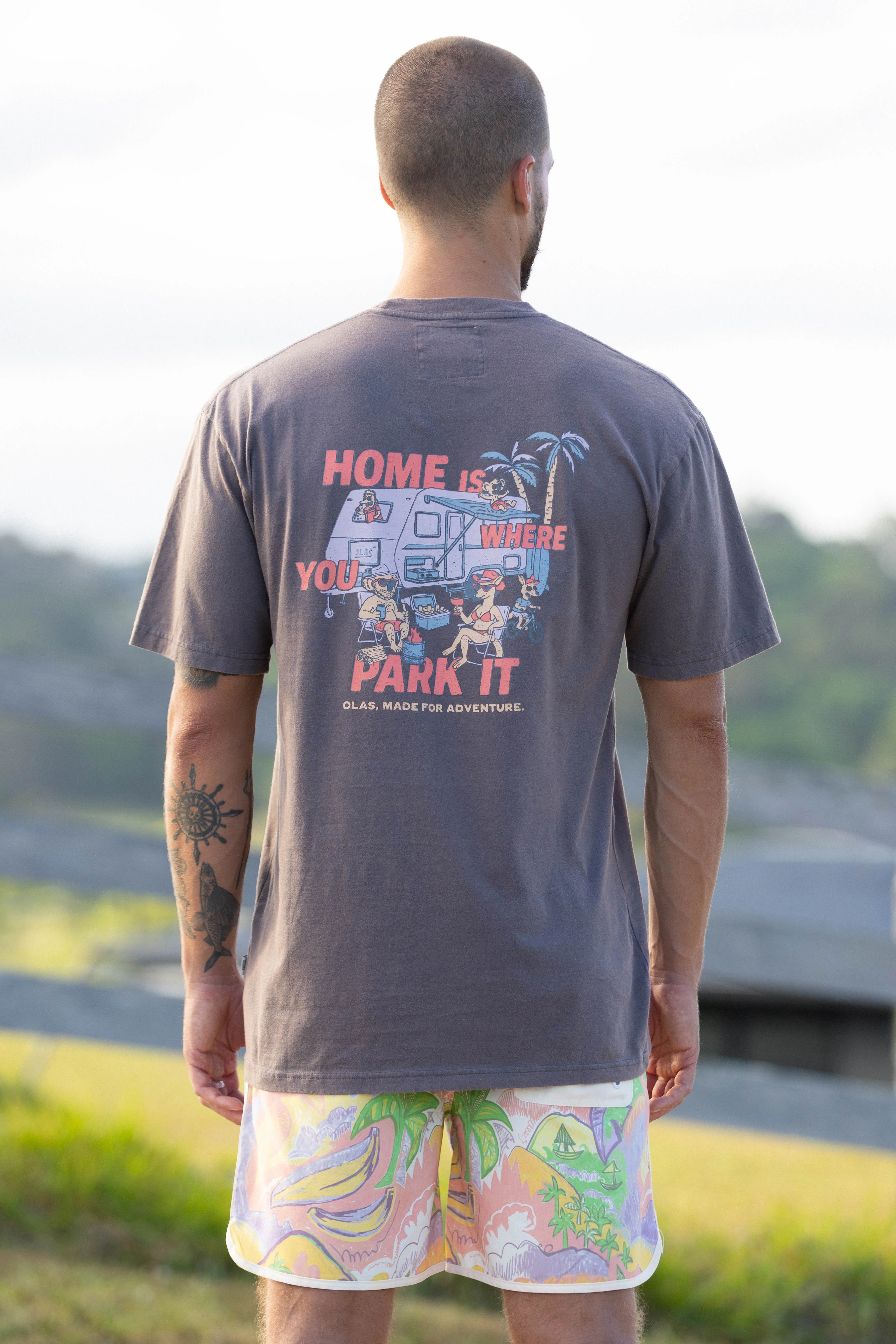 HOME IS WHERE YOU PARK IT TEE - Image 4