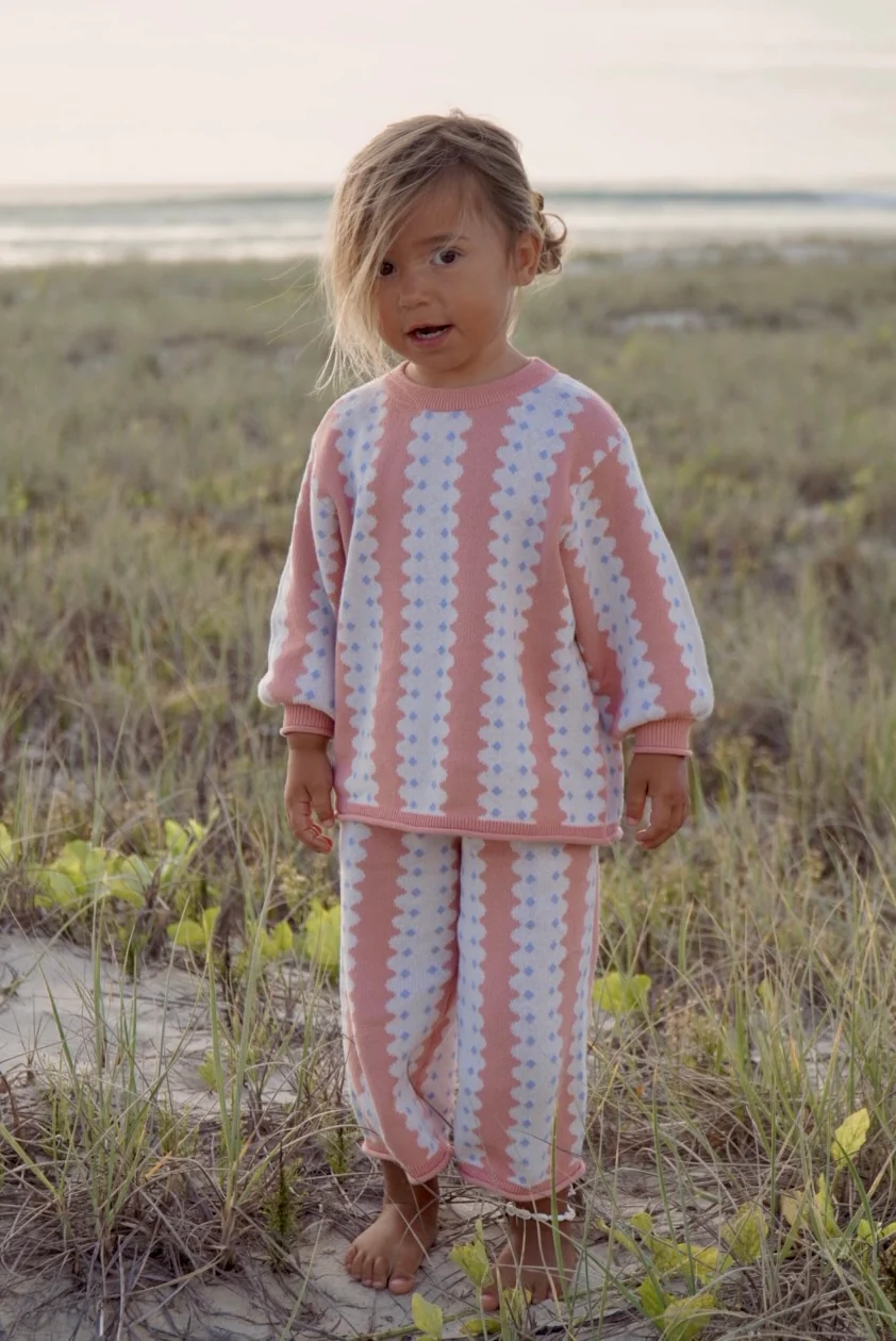 SHIMMER MINI KNIT PANT - Image 4