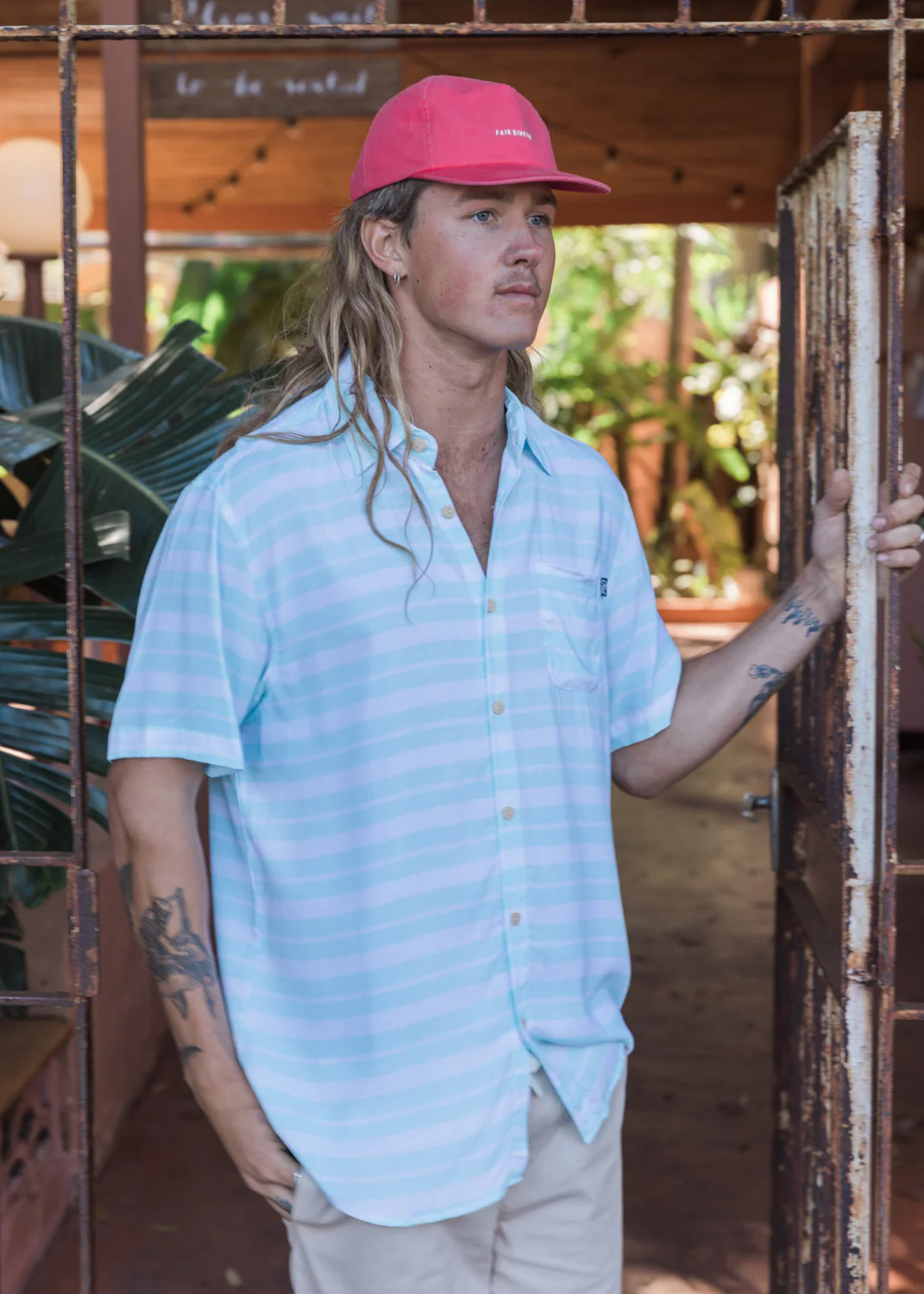 TRUE BLUE BUTTON UP - Image 5