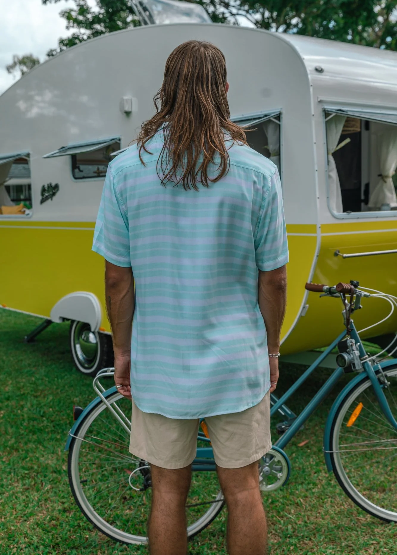 TRUE BLUE BUTTON UP - Image 7